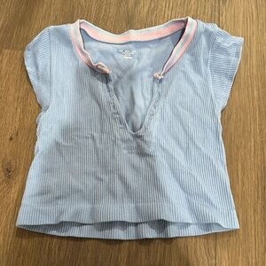 Urban outfitters blue top